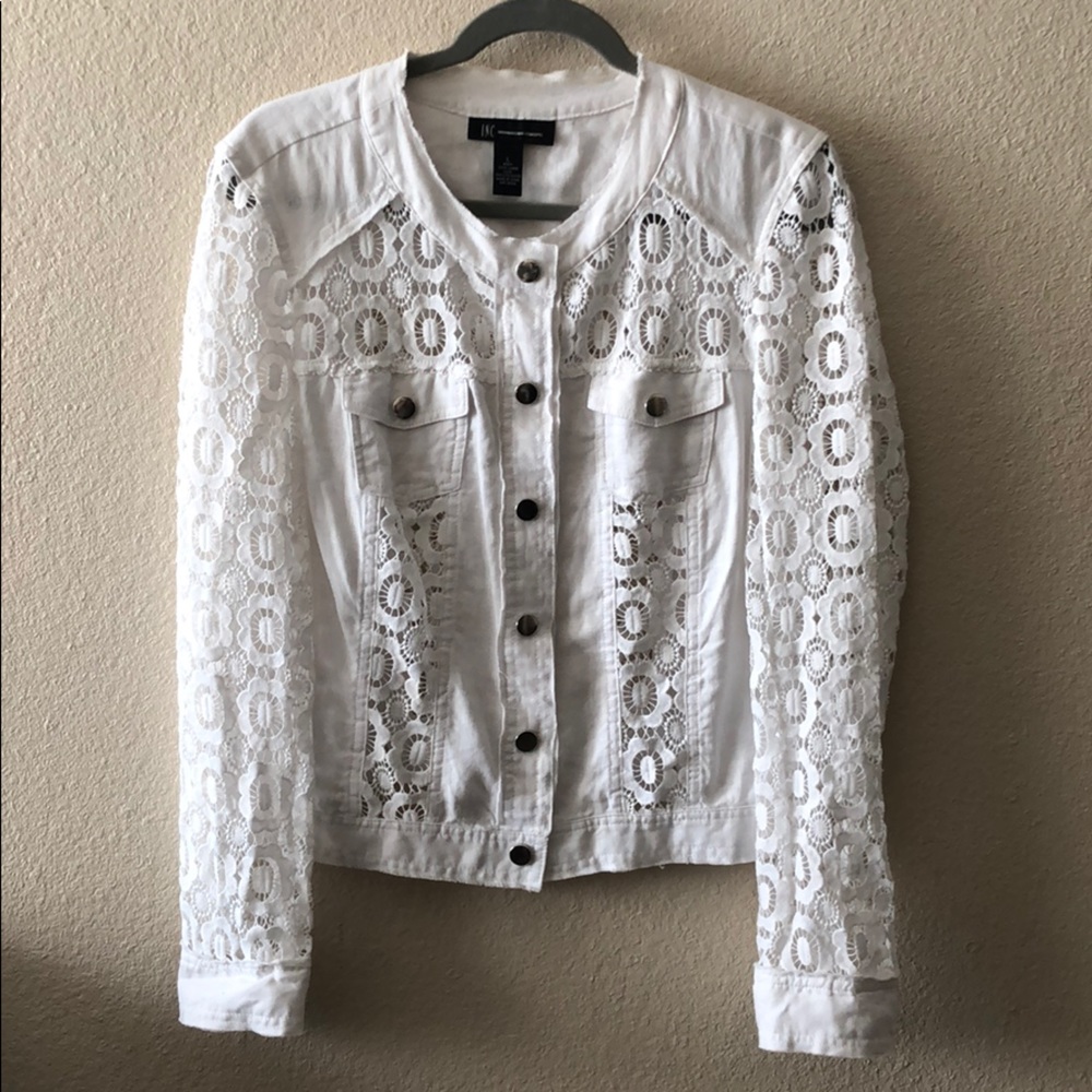 INC white jacket